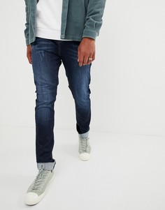 Выбеленные джинсы клеш Brooklyn Supply Co-Синий