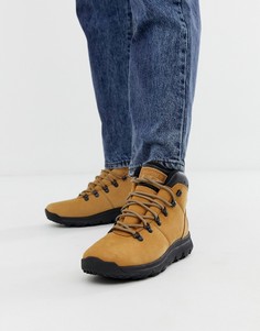 Бежевые походные ботинки чукка Timberland World-Бежевый