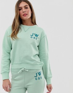 Комбинируемый свитшот с круглым вырезом Jack Wills Kempson-Зеленый