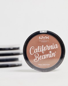 Бронзатор для лица и тела NYX Professional Makeup California Beamin - Free Spirit-Коричневый цвет