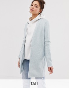 Пальто с разрезами на воротнике Vero Moda Tall-Синий