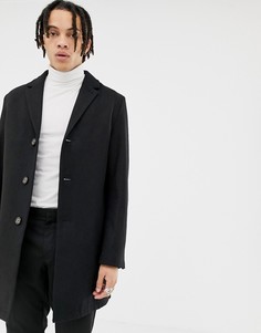 Классическое пальто с добавлением шерсти Harry Brown premium-Черный