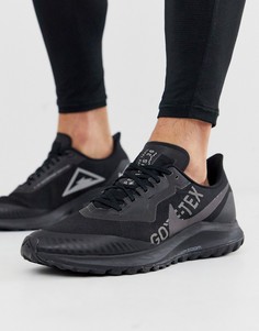 Черные кроссовки для бега по пересеченной местности Nike Running Gore-Tex Air Zoom Pegasus 36-Черный