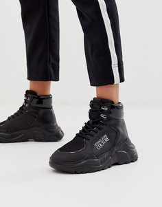 Походные ботинки Versace Jeans Couture-Черный