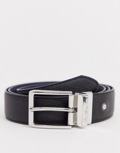 Двусторонний ремень (черный/темно-синий) Ben Sherman-Мульти