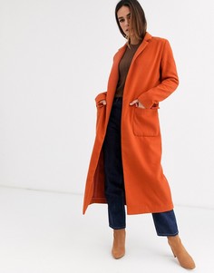 Удлиненное пальто Glamorous-Красный