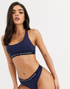 Темно-синий хлопковый бралетт Tommy Hilfiger Original