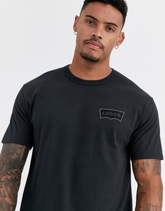 Черная футболка Levis Skateboarding-Черный