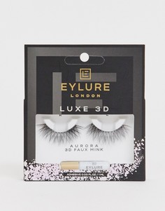 Накладные ресницы с 3D-эффектом Eylure Luxe - Aurora-Черный цвет