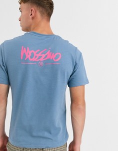 Серая футболка с логотипом Mossimo Classic-Серый
