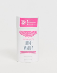 Натуральный дезодорант с ароматом розы и ванили Schmidts-Бесцветный Schmidt's