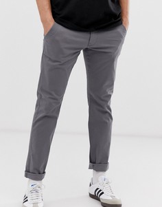 Серые чиносы слим Esprit-Серый