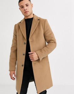 Бежевое пальто River Island-Neutral