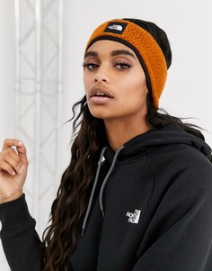 Коричневые флисовые наушники The North Face-Коричневый