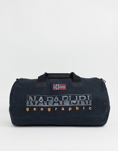 Черная сумка дафл с логотипом Napapijri Bering-Черный