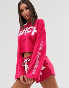 Свитшот с логотипом Juicy by Juicy Couture-Розовый