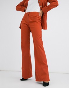 Классические широкие брюки Unique21-Оранжевый цвет