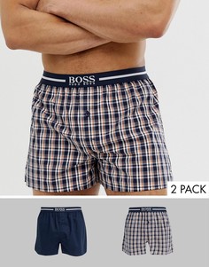 Набор из 2 тканых боксеров BOSS-Мульти