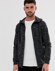 Худи на молнии с карманом на груди Only & Sons-Серый