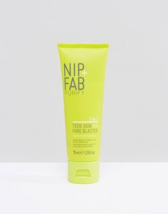 Маска-скраб для лица 2 в 1 NIP+FAB Teen Skin Fix Pore Blaster-Бесцветный