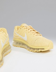 Кроссовки лимонного цвета Nike Running Air Max 2017-Желтый