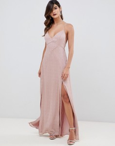 Розовое платье макси The Jetset Diaries-Розовый