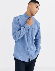 Светлая джинсовая рубашка Celio-Синий