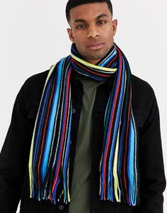 Разноцветный шарф в полоску Boardmans-Мульти