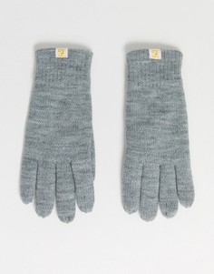 Серые перчатки на подкладке Farah-Серый
