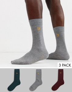 Набор из 3 пар носков Farah-Мульти