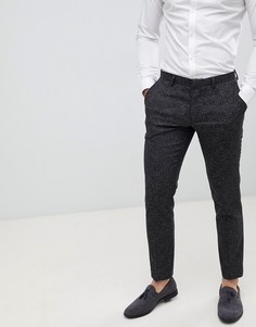 Серые зауженные брюки Burton Menswear-Серый
