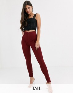 Черный кружевной топ-корсет Missguided Tall