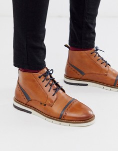 Светло-коричневые кожаные походные ботинки Silver Street-Светло-коричневый