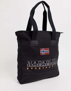 Черная сумка-тоут Napapijri Sporta-Черный