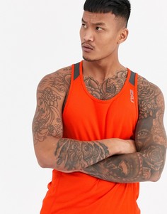 Оранжевая майка 2XU XVENT-Оранжевый