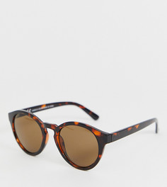 Черепаховые солнцезащитные очки Weekday Trek-Коричневый цвет
