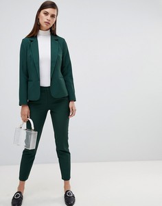 Укороченные брюки в строгом стиле Unique 21-Зеленый Unique21