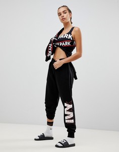 Черные джоггеры с логотипом Ivy Park-Черный