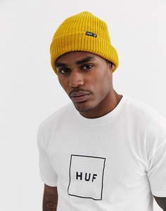 Желтая шапка-бини HUF - Usual-Желтый