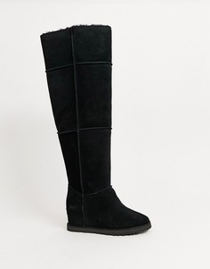 Черные ботфорты UGG-Черный цвет