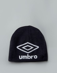 Спортивная шапка Umbro-Темно-синий