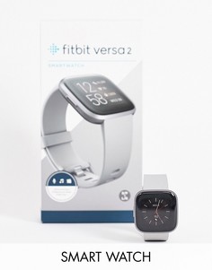 Серые смартчасы Fitbit Versa 2-Серый