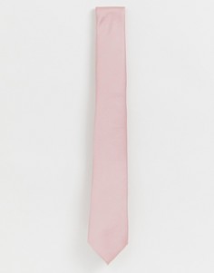 Светло-розовый галстук Burton Menswear