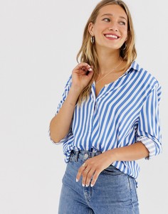 Рубашка в полоску Monki-Мульти