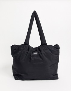 Дутая сумка-тоут с внутренней сумкой ASOS 4505-Черный