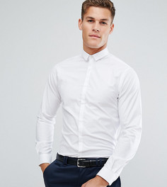 Приталенная рубашка Noak-Белый