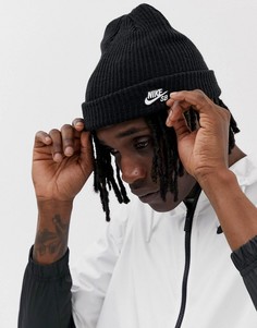 nike sb fisherman beanie black