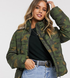Дутая куртка с камуфляжным принтом JDY-Мульти