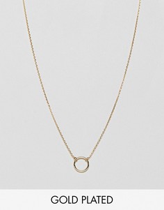 Позолоченное ожерелье с подвеской Estella Bartlett-Золотой