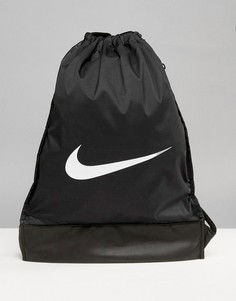 Рюкзак с завязкой Nike Brasilia 7-Черный